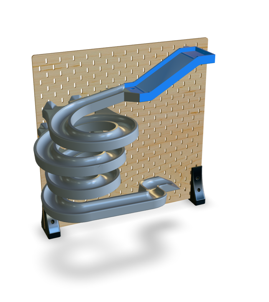 Decreasing Radius Marble Track